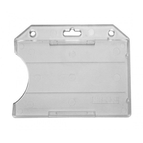 Bilde av Cardholder/carrying badge face open plastic frosted (horizontal/landscape). 60270112vud (DE,SE,NO,FI,RO,PL)