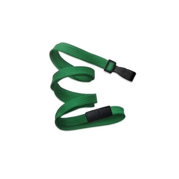 Bilde av Green lanyard / Keyhanger 10 mm with plastic J clip - nylon. 60270506vud (DE,SE,NO,FI,RO,PL)